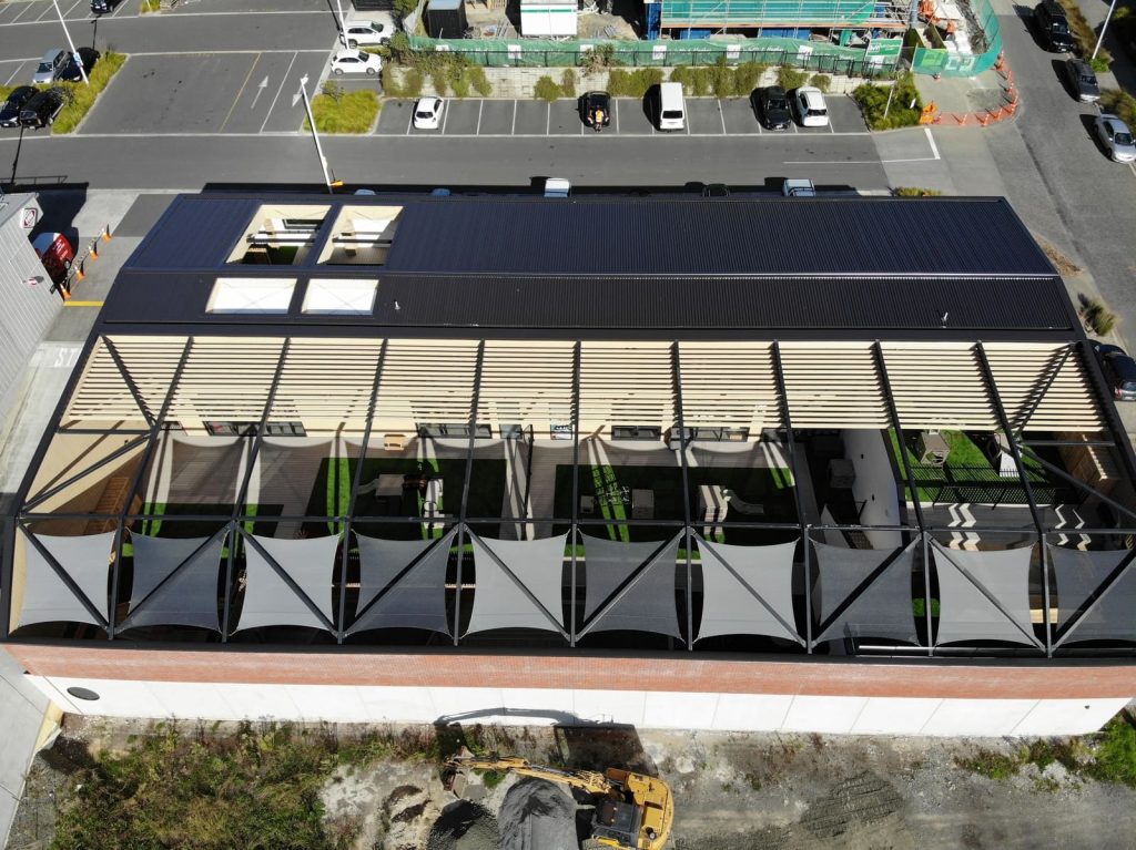 BestStart Long Bay Structual Drone View by Pink Construction